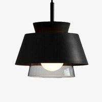 LED-Design-Pendelleuchte mit farbigem Metallschirm Fly