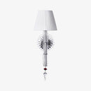 LED-Wandleuchte mit Retro-Lampenschirm und luxuriösem Kristallglas