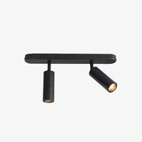 Moderner LED-Spot mit mehreren Metallzylindern