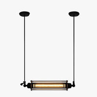 Suspension industrielle LED en métal style Edison