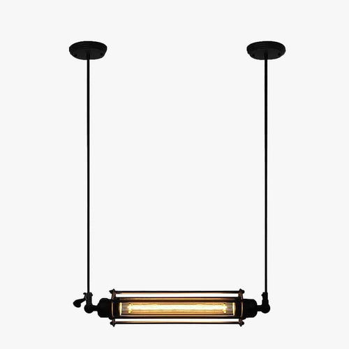 Suspension industrielle LED en métal style Edison