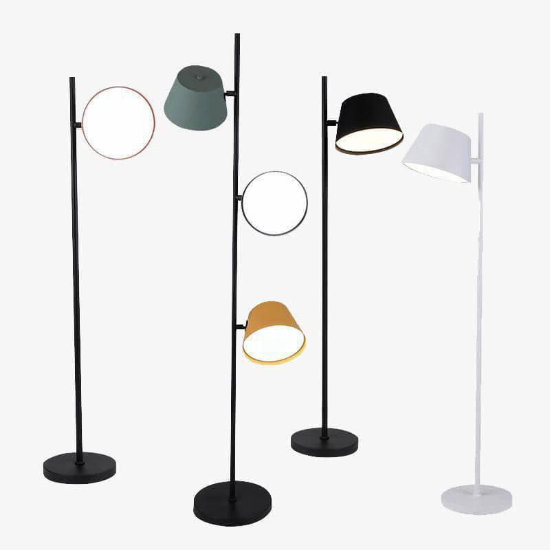 Lampadaire design moderne coloré à LED - vue 2 sur 10