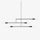 Suspension design à LED en métal avec plusieurs lampes Creative