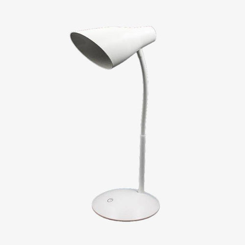 Lampe de bureau LED tactile et USB (noir ou blanc)