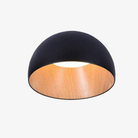 LED-Deckenleuchte im minimalistischen Loft-Design mit ovalen Formen