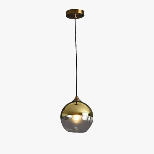 LED-Pendelleuchte mit Rauchglas-Kugel Loft Design - vue 2 sur 15