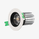 Spot encastré moderne LED rond blanc