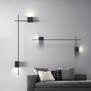 Design-Wandleuchte LED Quadrat oder L-Form Metall Zia