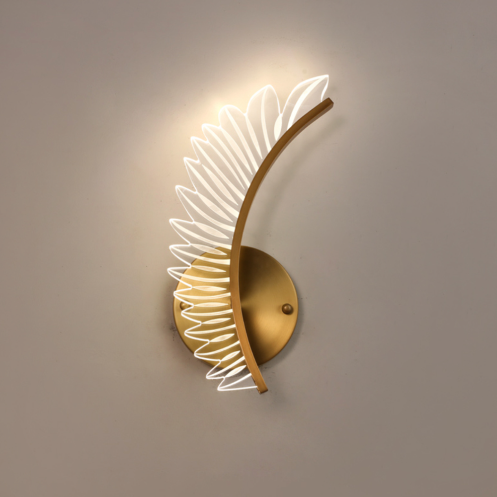Applique murale moderne avec deux ailes lumineuses Kylian - vue 7 sur 10