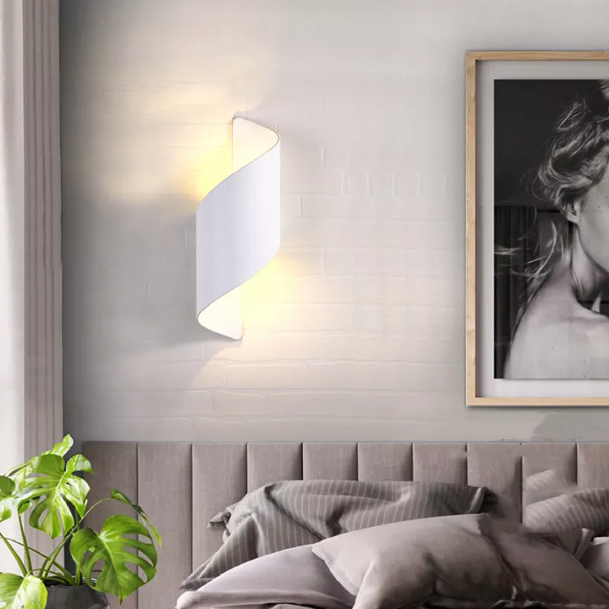 Applique murale LED au design arrondi Lamp - vue 3 sur 6