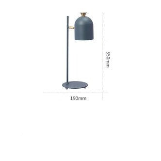 Lampe de bureau moderne en métal coloré Verne
