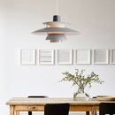 Bunte LED-Pendelleuchte aus Metall Barnaby