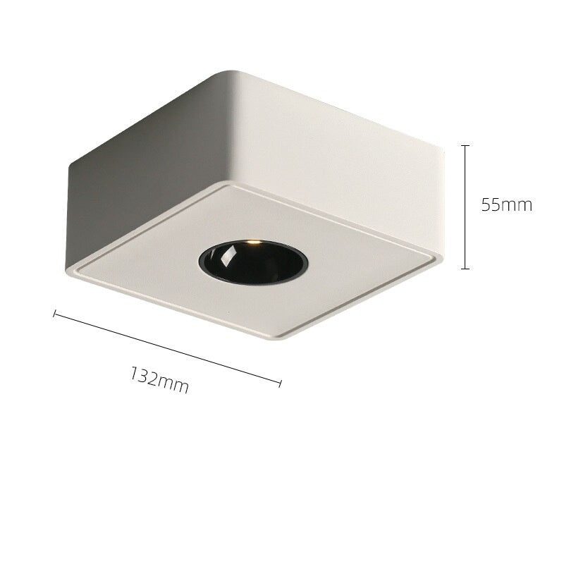 Spot design LED de forme carré Aubenas
