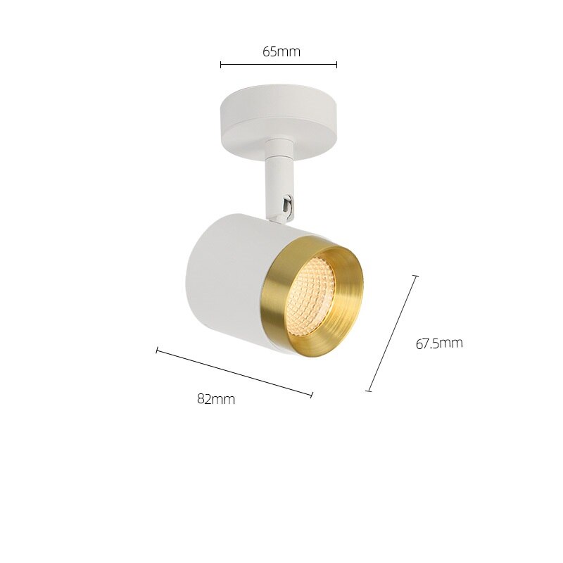 Spot design LED projecteur ajustable Hevea