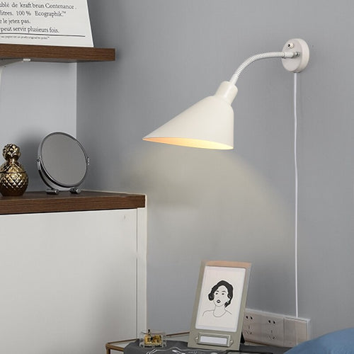 Moderne Wandleuchte mit konischem Lampenschirm Rotob - vue 4 sur 11