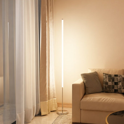 Design-Stehleuchte LED minimalistisch goldfarben Floory - vue 6 sur 6