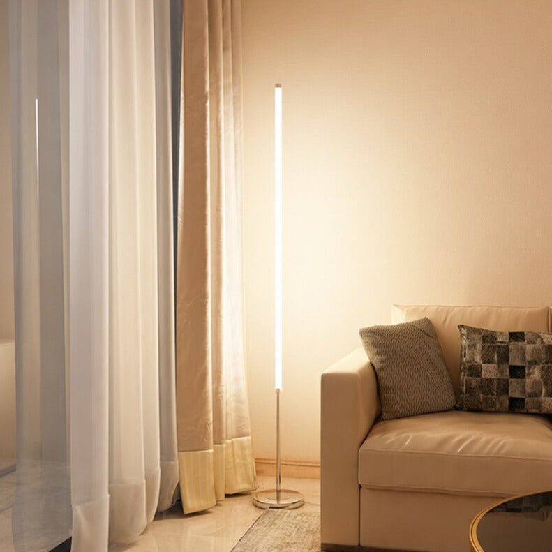 Design-Stehleuchte LED minimalistisch goldfarben Floory - vue 5 sur 6