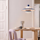 Bunte LED-Pendelleuchte aus Metall Barnaby