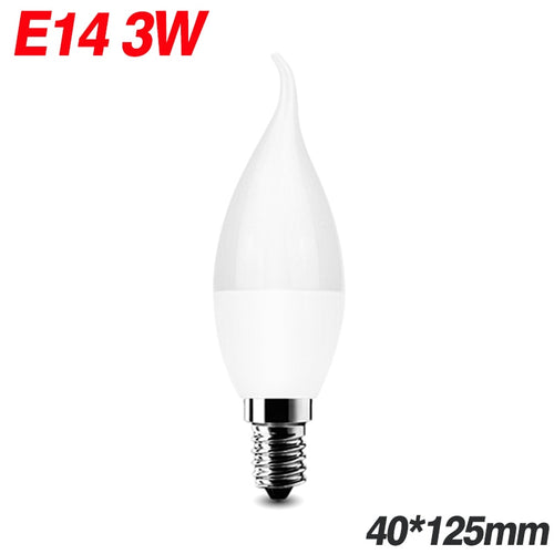 Ampoule E14 à LED 3W en forme de flamme - vue 3 sur 2