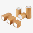 Spot scandinave LED circulaire en bois Rogely