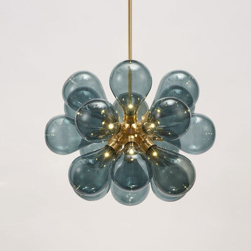 Lustre moderne avec multiple boule en verre Beans - vue 9 sur 8