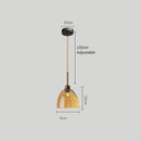 Suspension moderne LED avec abat-jour en verre Alvaro