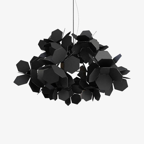 Lustre design à LED avec plaques plates Novel