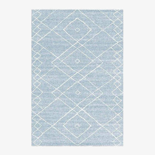 Tapis rectangle aux formes géométriques style Piquio O