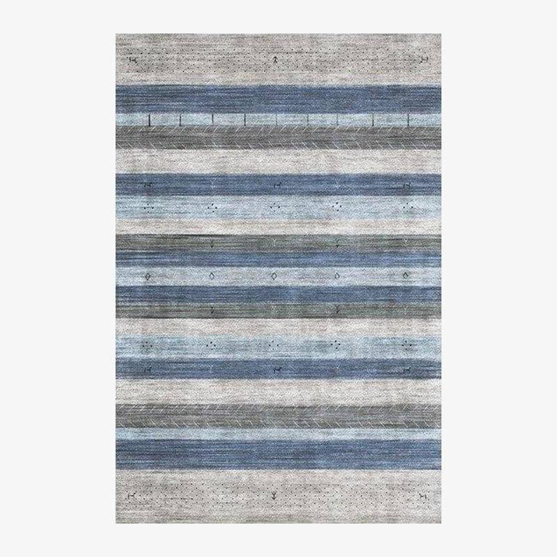 Tapis rectangle aux formes géométriques style Piquio Q