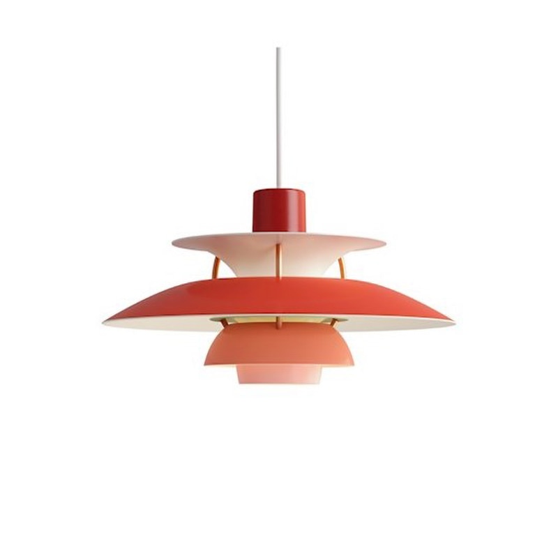 Bunte LED-Pendelleuchte aus Metall Barnaby - vue 15 sur 21