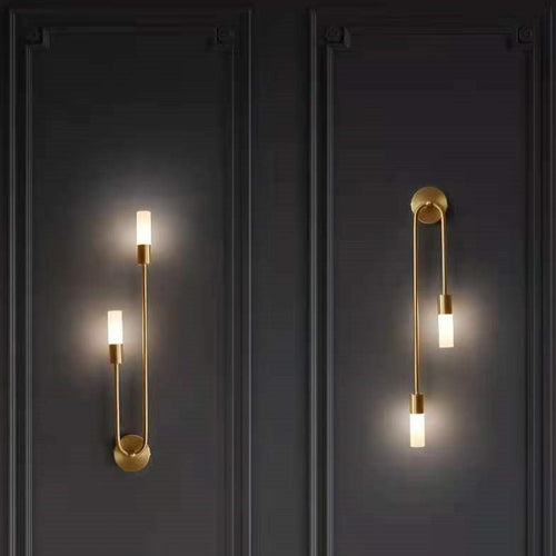 LED-Wandleuchte Sally im minimalistischen U-Design - vue 5 sur 9