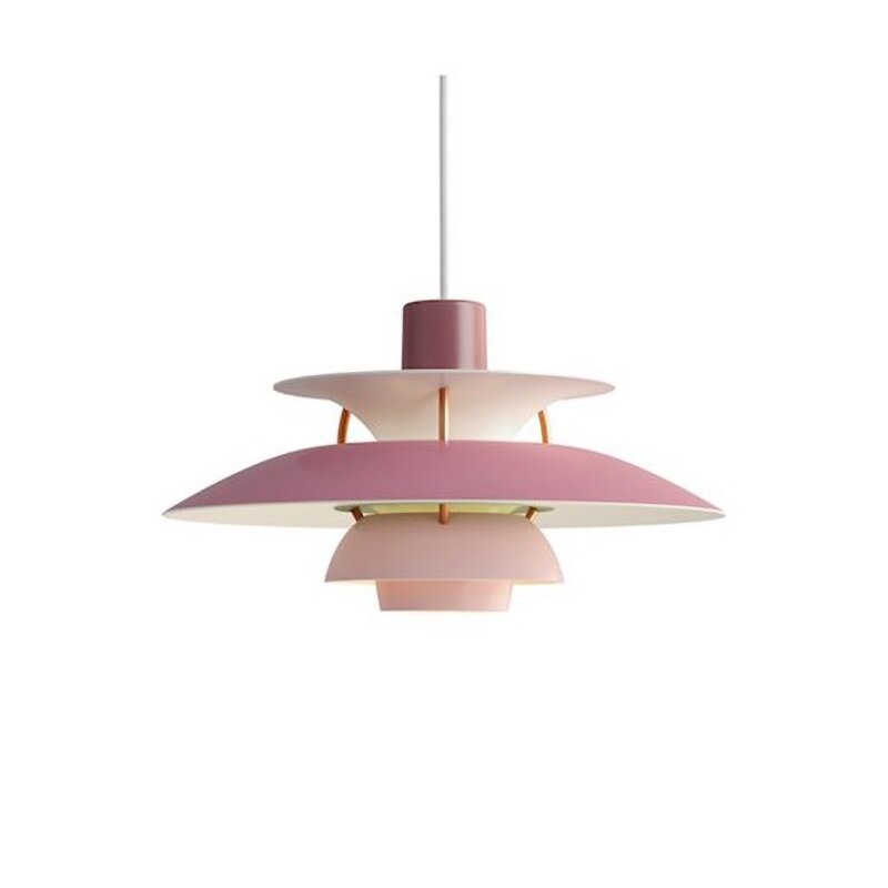 Bunte LED-Pendelleuchte aus Metall Barnaby - vue 16 sur 21
