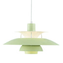 Bunte LED-Pendelleuchte aus Metall Barnaby