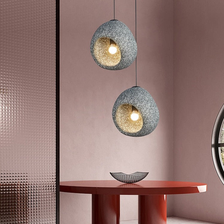 Suspension moderne avec abat-jour design ouverte Lobe