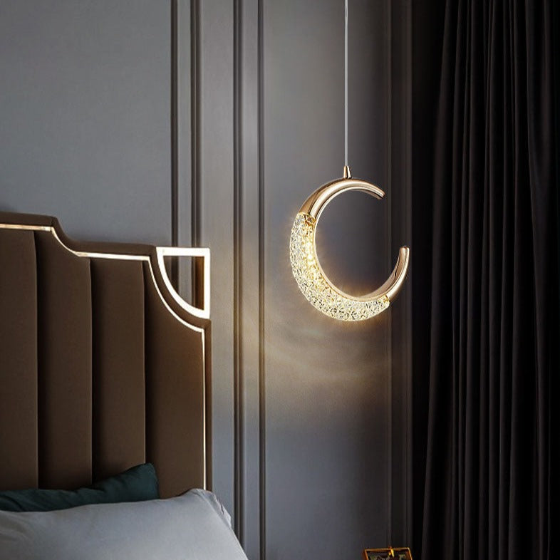 Suspension design LED de forme ronde luxury Terry