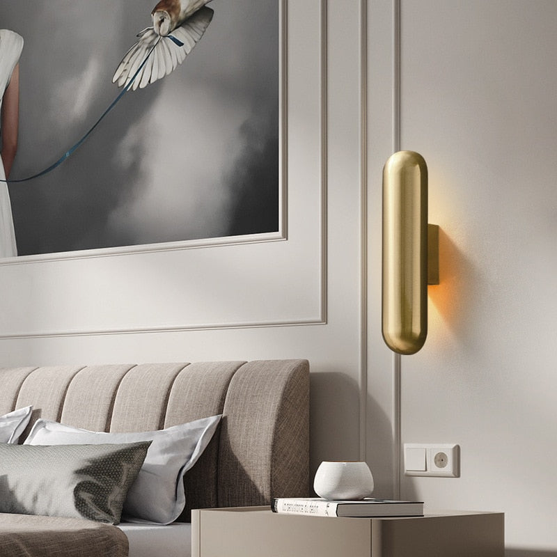 Applique murale design LED cylindrique Mia - vue 4 sur 7
