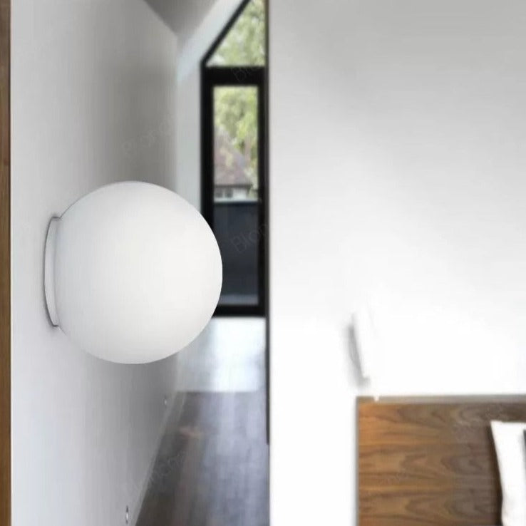 Applique murale moderne LED simple forme ronde Jace - vue 2 sur 8