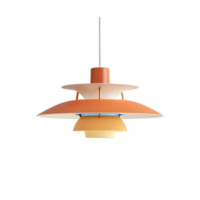 Bunte LED-Pendelleuchte aus Metall Barnaby - vue 7 sur 21