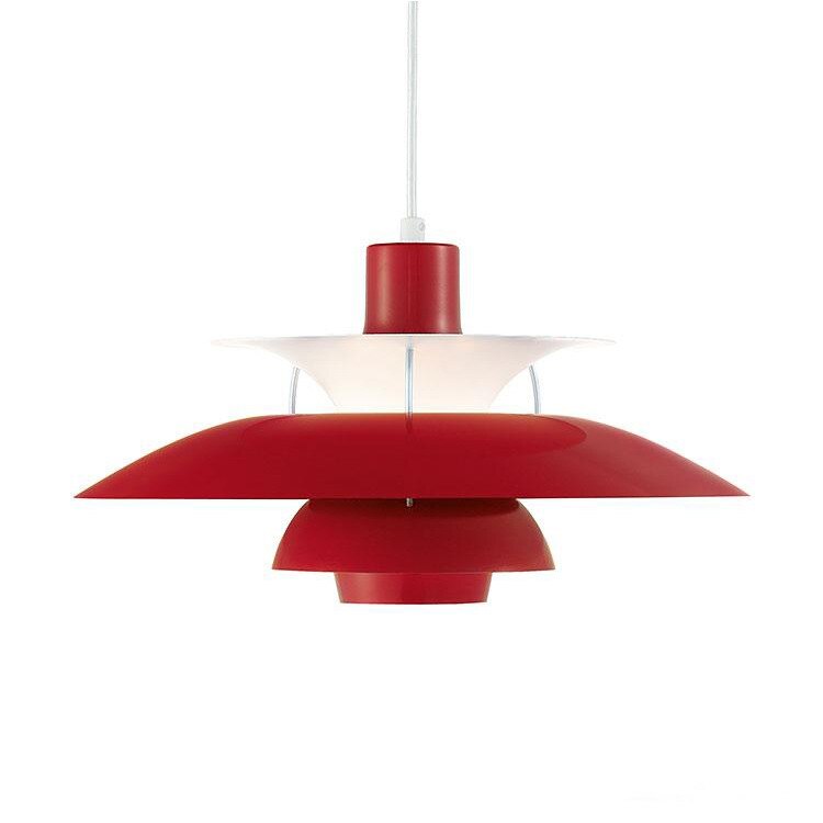 Suspension moderne LED avec multiples abat-jours métalliques Coen - vue 11 sur 28