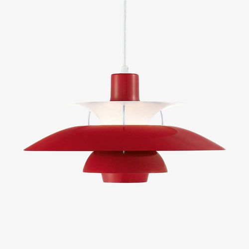 Suspension moderne LED avec multiples abat-jours métalliques Coen