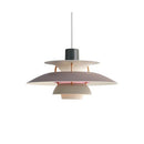 Bunte LED-Pendelleuchte aus Metall Barnaby