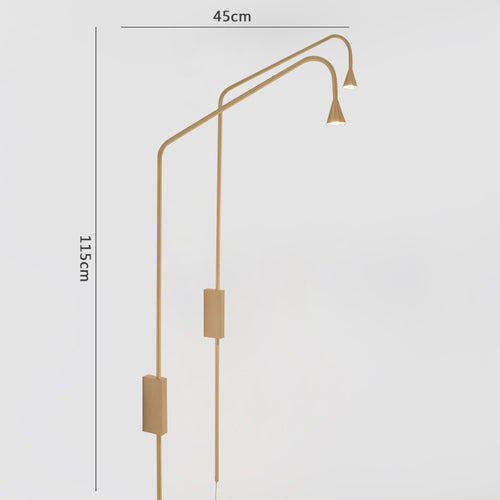 Applique murale de chevet design LED minimaliste Marneix - vue 7 sur 6