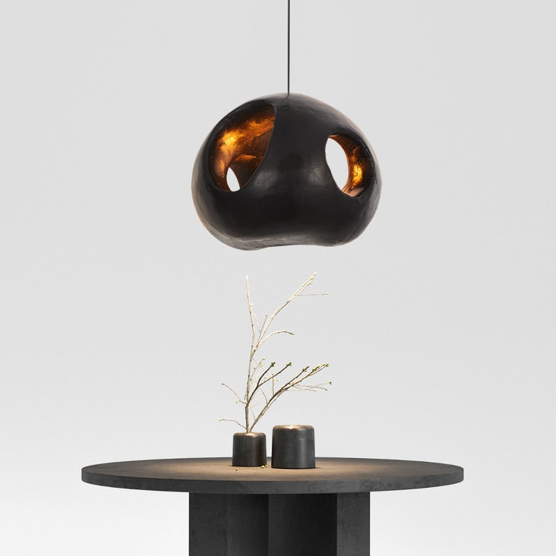 Suspension design ronde noire Aldo - vue 2 sur 6