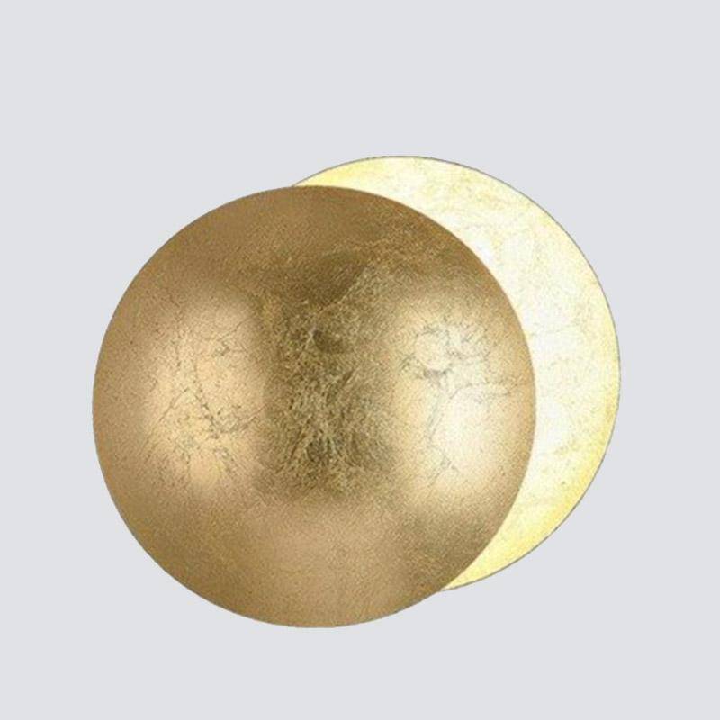 Applique murale design LED avec abat-jour métal coloré et arrondi Luxury - vue 7 sur 7