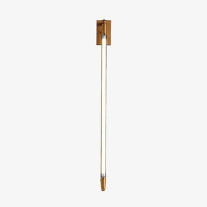 LED-Wandleuchte mit goldener Stab-Optik Rotate