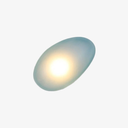 Applique murale design LED en forme de pierre colorée Manar