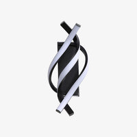 Moderne LED-Wandleuchte aus Aluminium in Spiralform Psalm