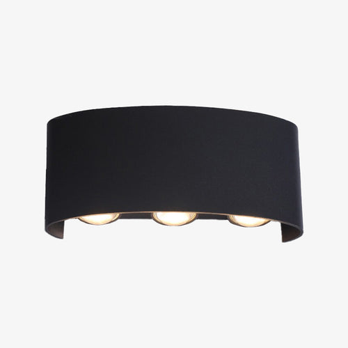 Applique murale industrielle LED incurvé Davia