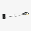 Applique murale LED chromé ajustable Sconce