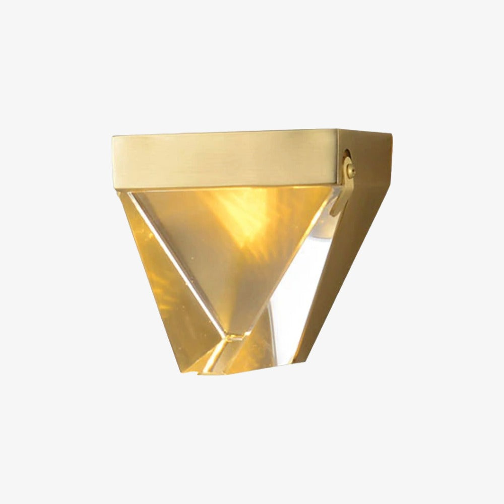 Applique murale moderne en forme de pyramide luxury Jarrett